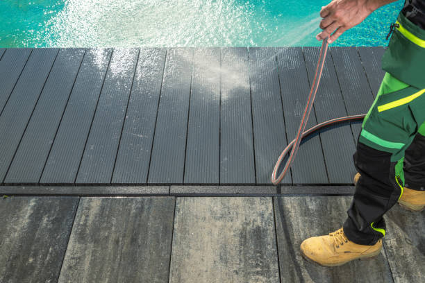 Pressure Washing Brick in Clinton, WA